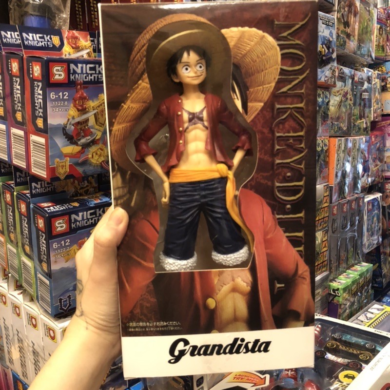 Mô Hình Nhân Vật Grandista Monkey D Luffy Đảo Hải Tặc  23cm &amp; 25cm