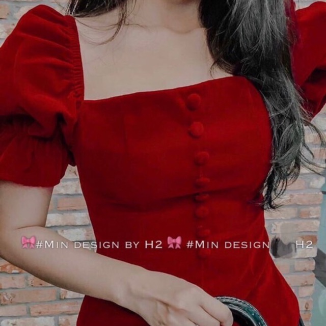Áo tay bồng siêu xunh
