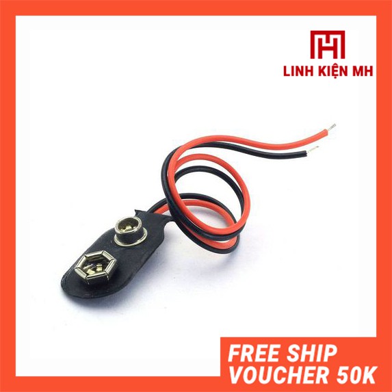 Dây Đế Pin 9V - linhkienmh