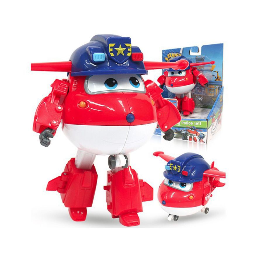 Đồ chơi SUPERWINGS Robot Biến Hình Cỡ Lớn Jett Police YW730231