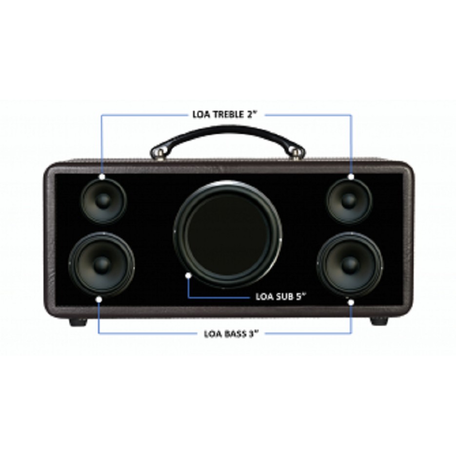 Dàn karaoke di động KBeatbox Mini KS361S - Hàng chính hãng.