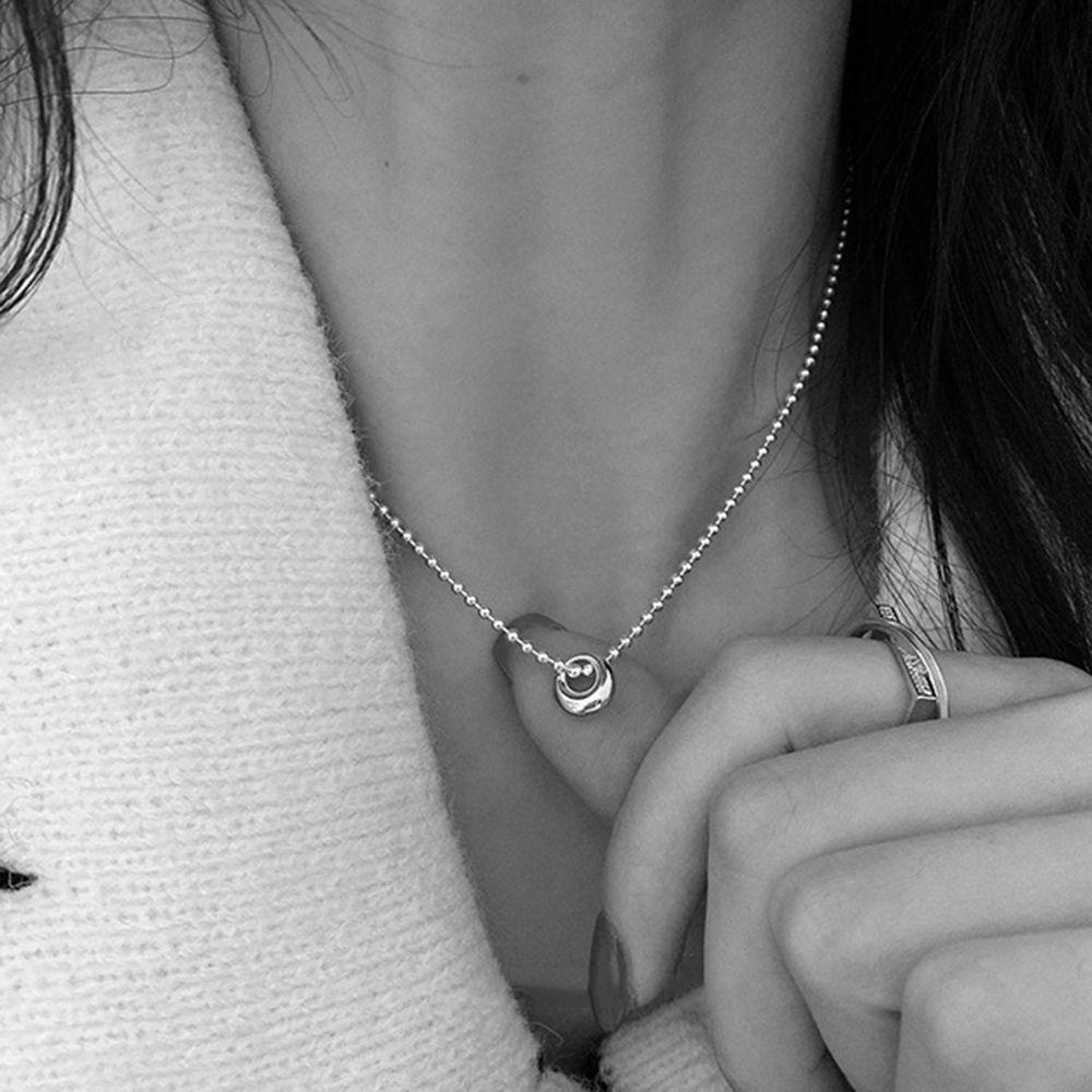 Vòng cổ Hợp Kim Mặt Hình Trái Tim Xinh Xắn Cho Nữ