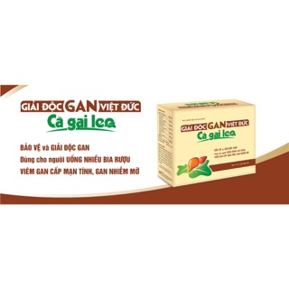 GIẢI ĐỘC GAN VIỆT ĐỨC -CÀ GAI LEO