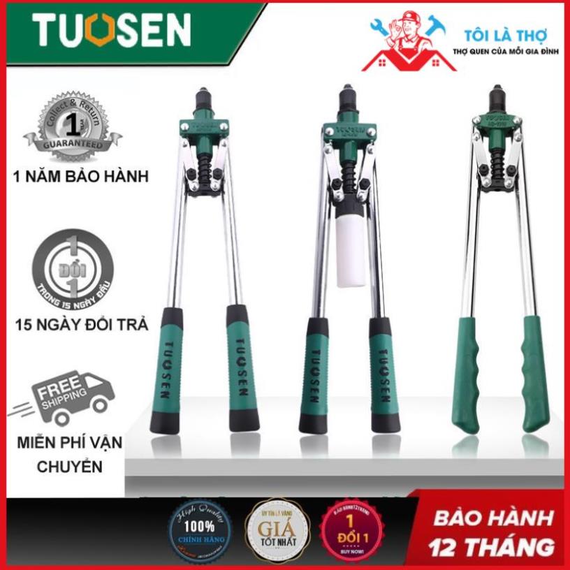 [Ảnh thật/Video -⚡️FREESHIP⚡️] Máy tán đinh, Máy Rút Đinh Tán, Đinh Rive Dùng Hơi 17inch TUOSEN / Tuo Sen