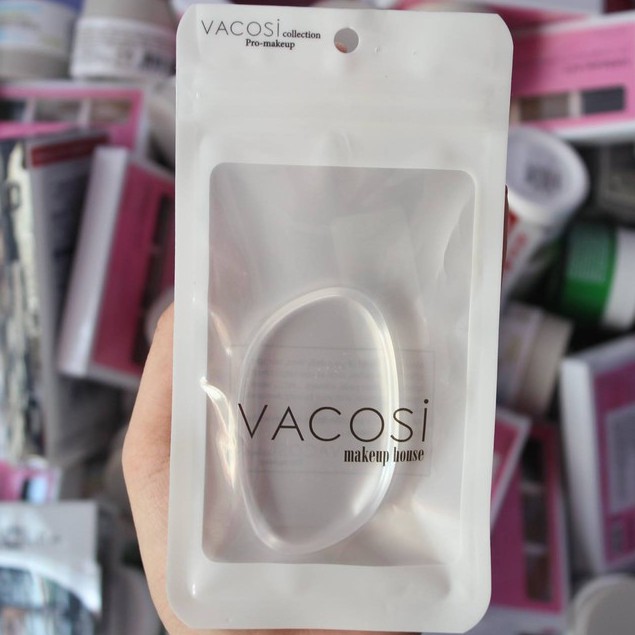 Mút tán nền bằng silicon Vacosi Makeup House.