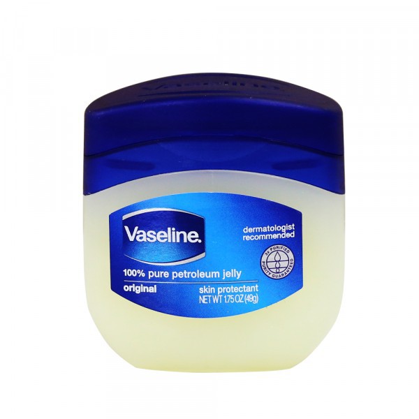 Sáp Dưỡng Ẩm Vaseline Pure Petroleum Jelly Original 49g của Mỹ chính hãng - dưỡng ẩm cho da khô, cung cấp độ ẩm cho da