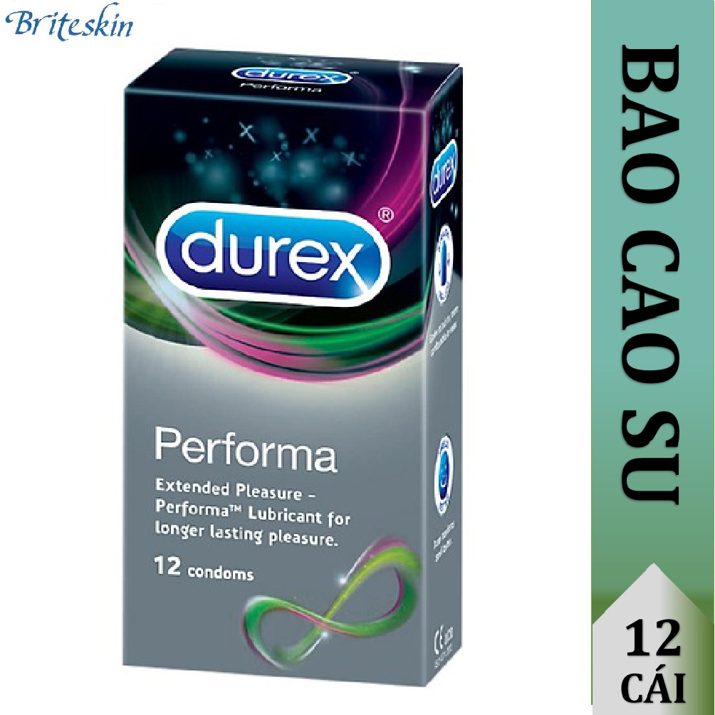 Dòng Bao Cao Su Durex (Hộp 3 và 12 Cái)