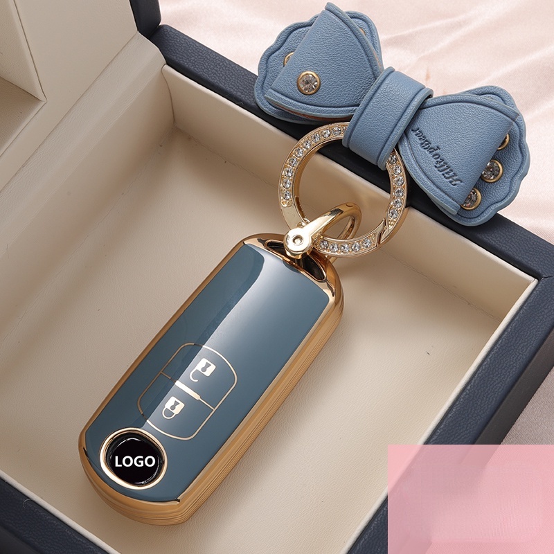 Vỏ TPU Bọc Chìa Khóa Điều Khiển Từ Xa Cho Mazda 2 3 6 Axela Atenza Demio CX-5 CX5 CX-3 CX-7 CX8 CX-9 BL BM GJ Proceed