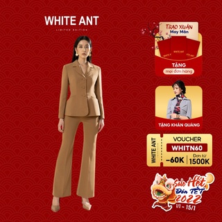 Áo Vest Công Sở Nữ WHITE ANT FIONA BAR Thiết Kế Phần Đuôi Áo Xòe Thắt Eo Tôn Dáng, Chất Liệu Cao Cấp Chống Xù 180500026