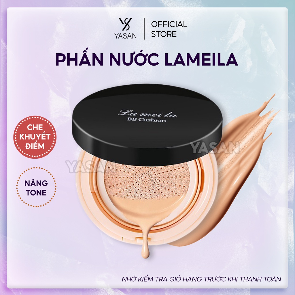 Phấn Nước Cushion Lameila BB Moiturising Cream che khuyết điểm dưỡng ẩm cho da Yasan