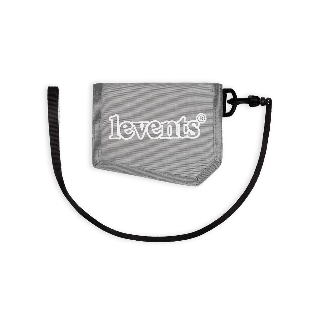 Ví LEVENTS Fabric Shortwallet/ Grey