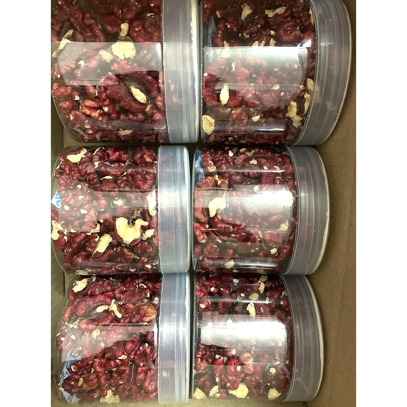 Nhân óc chó đỏ Mỹ hạt Sống chưa rang