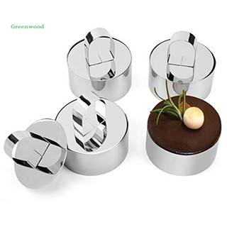 Bộ 4 Khuôn Làm Bánh Hình Tròn Nhỏ