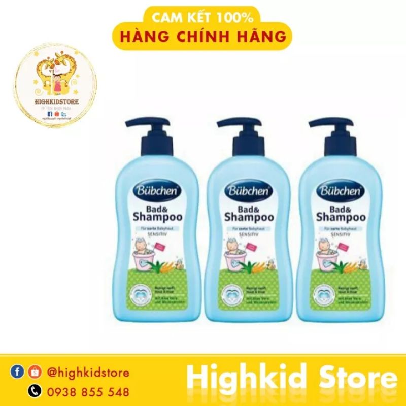 Dầu tắm gội Bubchen cho trẻ 400ml Kinder Shampoo Bubchen