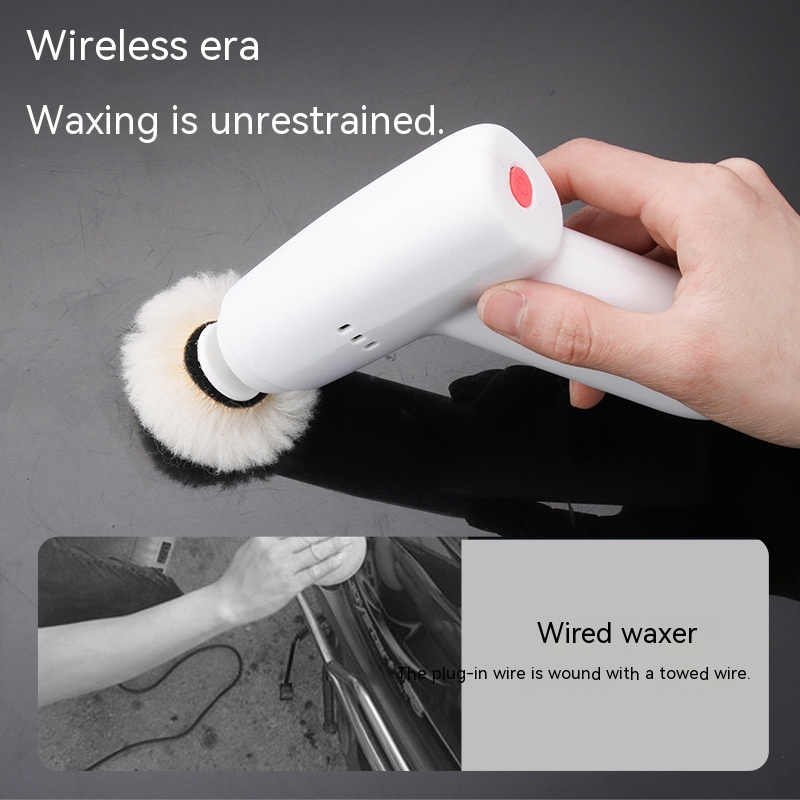Máy Đánh Bóng Mini Không Dây Loại Bỏ Vết Trầy Xước Cho Xe Hơi