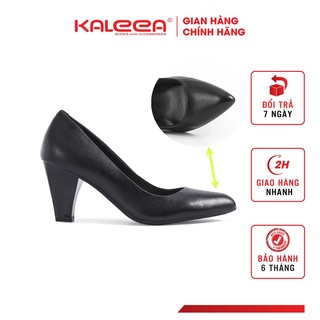 Giày Cao Gót Mũi Nhọn KALEEA UK1919 Đế Gót Trụ Đúc Cao 7p
