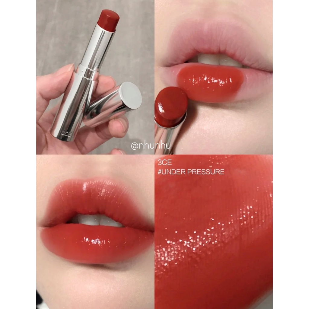 Son Thỏi Mềm Mại Căng Bóng 3CE Glow Lip Color