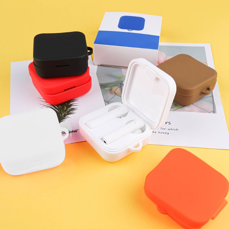 Vỏ Bảo Vệ Hộp Sạc Tai Nghe Air2 SE Bằng Silicon Chống Sốc