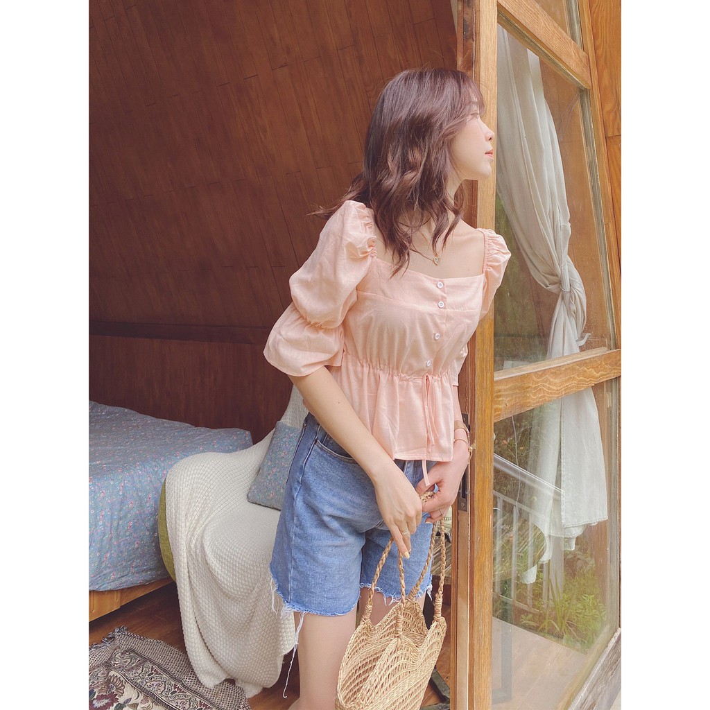 Áo rút eo Nobi Top Gem Clothing SP060320