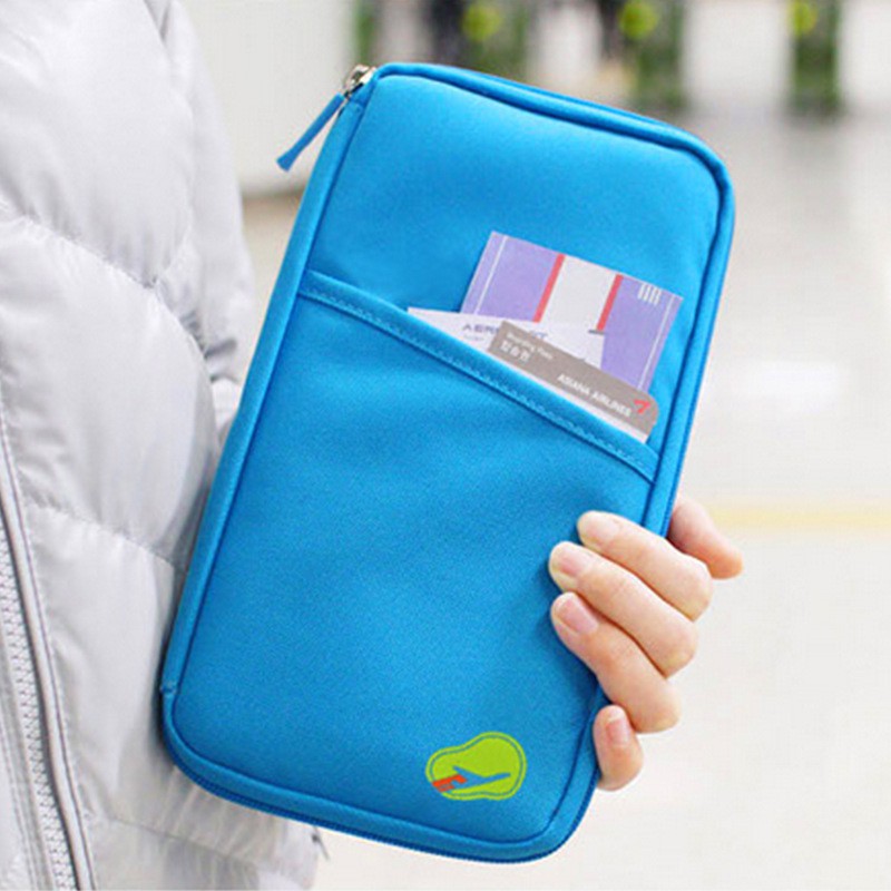 Ví tiền nữ có ngăn để thẻ, passport tiện lợi