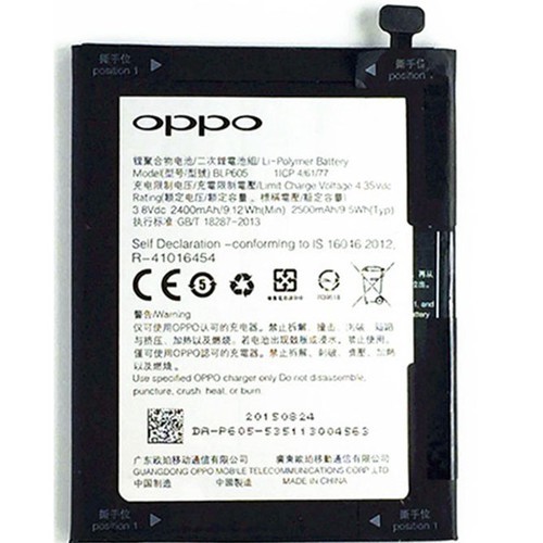 Pin Oppo Neo 7 BLP605 - Thay thế