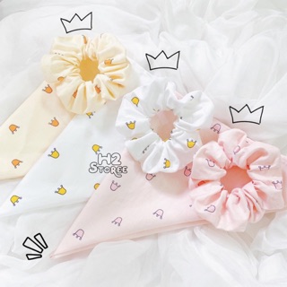 Scrunchies chun buộc tóc vương miện