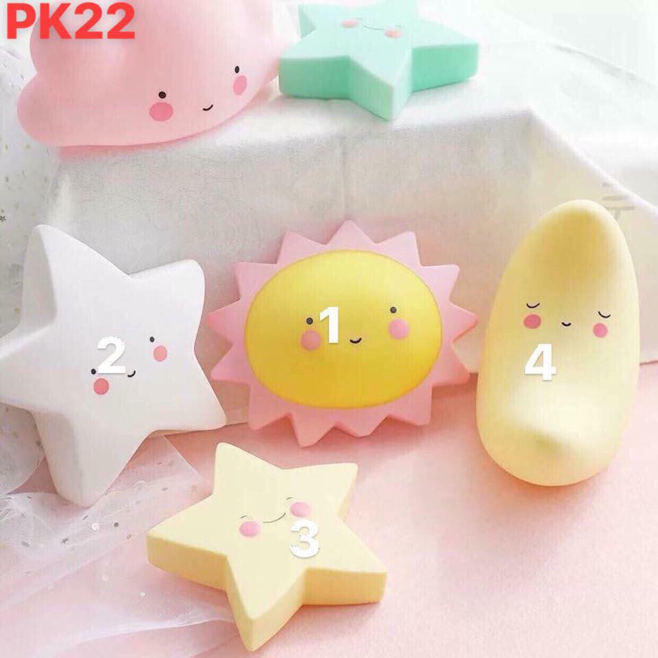 ĐÈN NGỦ PHÁT SÁNG NHIỀU HÌNH