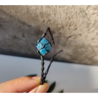 Vòng tay macrame Apatite