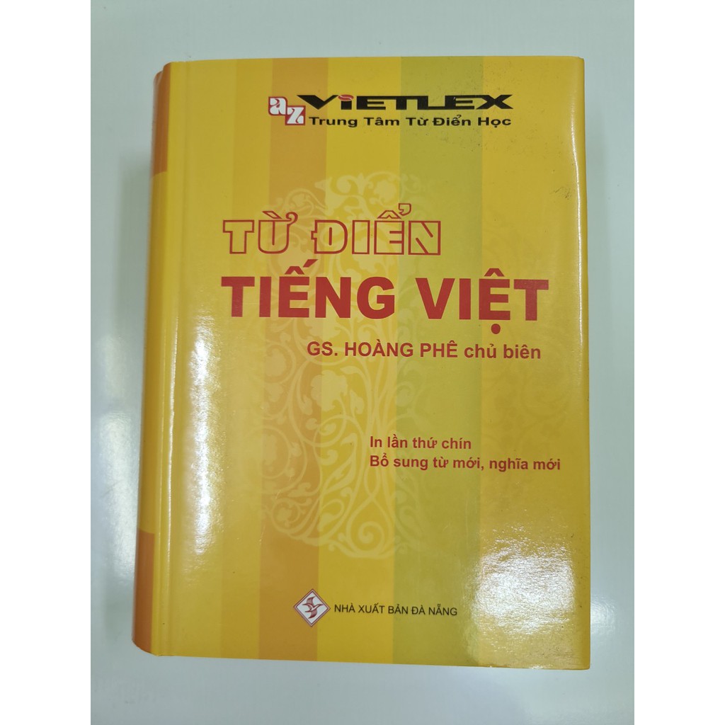 Sách Từ điển tiếng việt