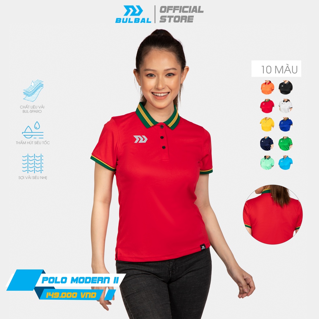 Áo thể thao, thời trang, Siêu phẩm siêu hot áo Polo Bulbal Modern 2 A303 dành cho nữ - Dungcusport