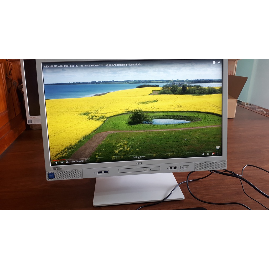 Máy All In One  Fujitsu K557 hàng Nhật màn 24 FullHD IPS màu siêu đẹp