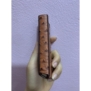 Bao Da Nắp Đứng Vertu Singnature S đà điểu