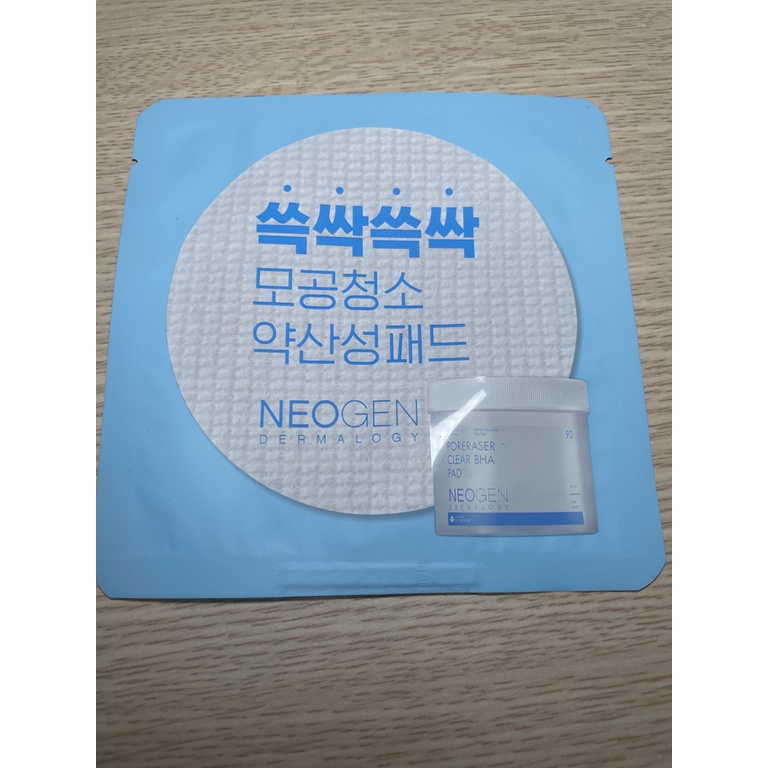 MBC Tẩy da chết NEOGEN Dermalogy Poreraser Clear BHA Pad 1 gói 2 miếng dùng thử | BigBuy360 - bigbuy360.vn