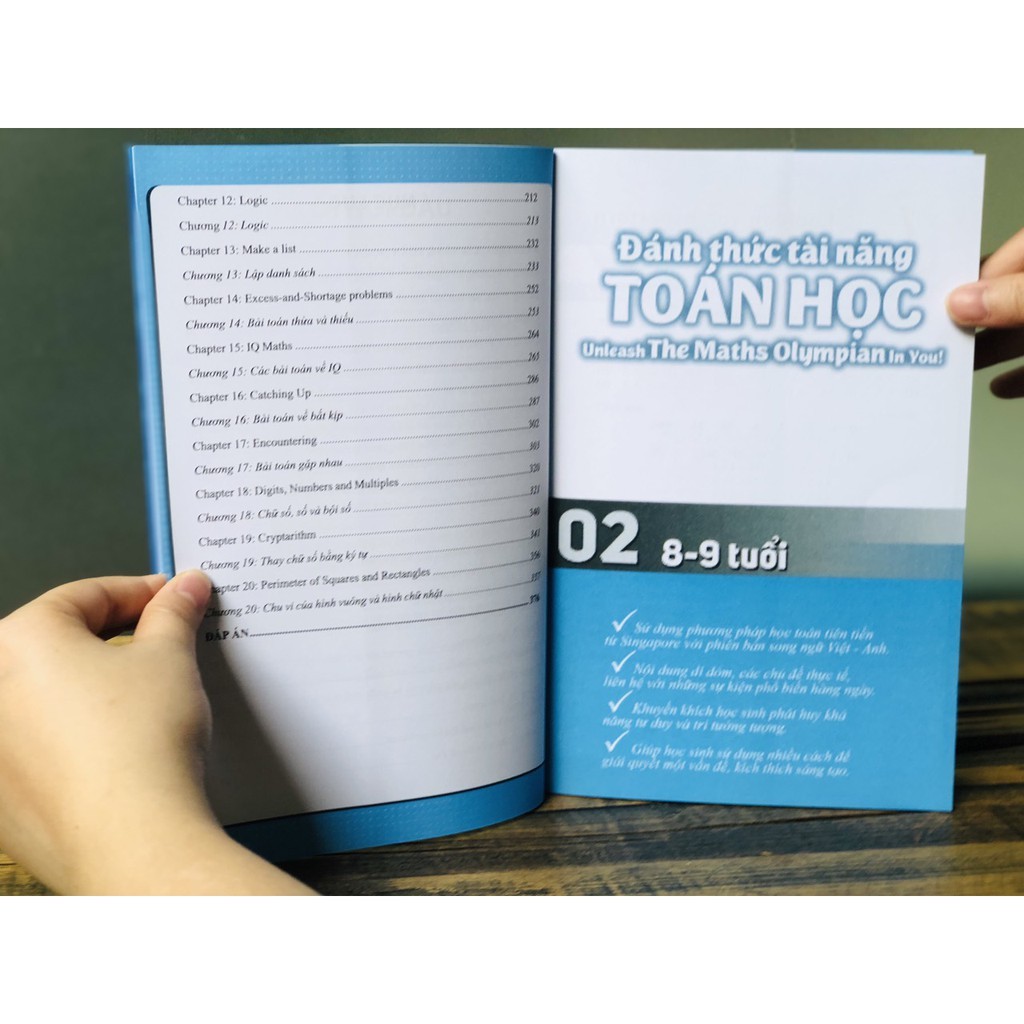 Sách: Đánh Thức Tài Năng Toán Học 1 và 2 - Toán Singapore (Bộ 2 cuốn, 7 -9 tuổi ) | BigBuy360 - bigbuy360.vn