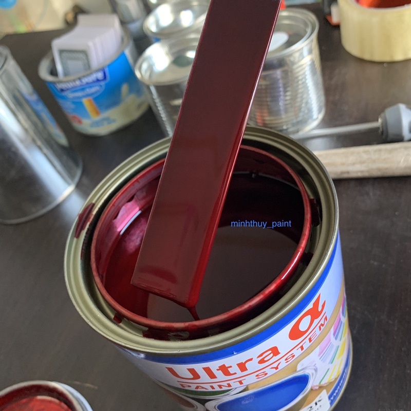 Sơn xe máy Honda Vario màu đỏ mờ MTP316-2K