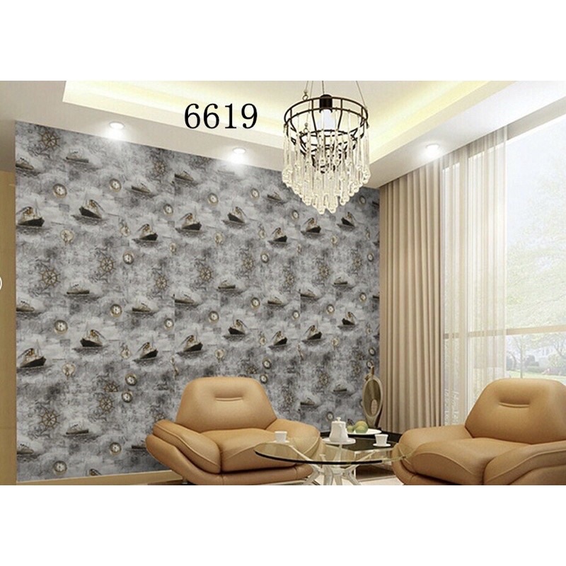 Decal dán tường khổ ngang 1,2m có sẵn keo