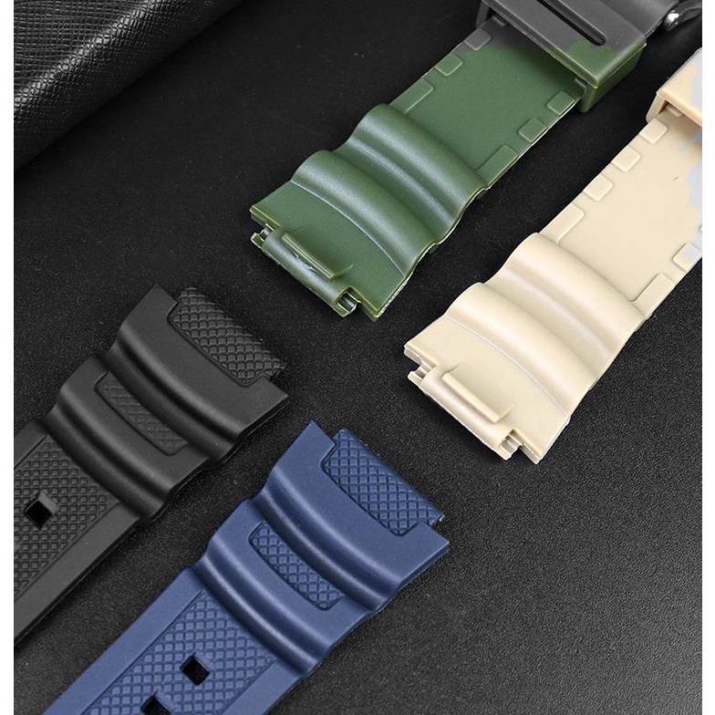 YIFILM Dây Đeo Silicone Chống Nước Cho Đồng Hồ Casio AE1000 / 1100 / 1200 / 1300 SGW 300 / 400 / 500 W-218H W-S210