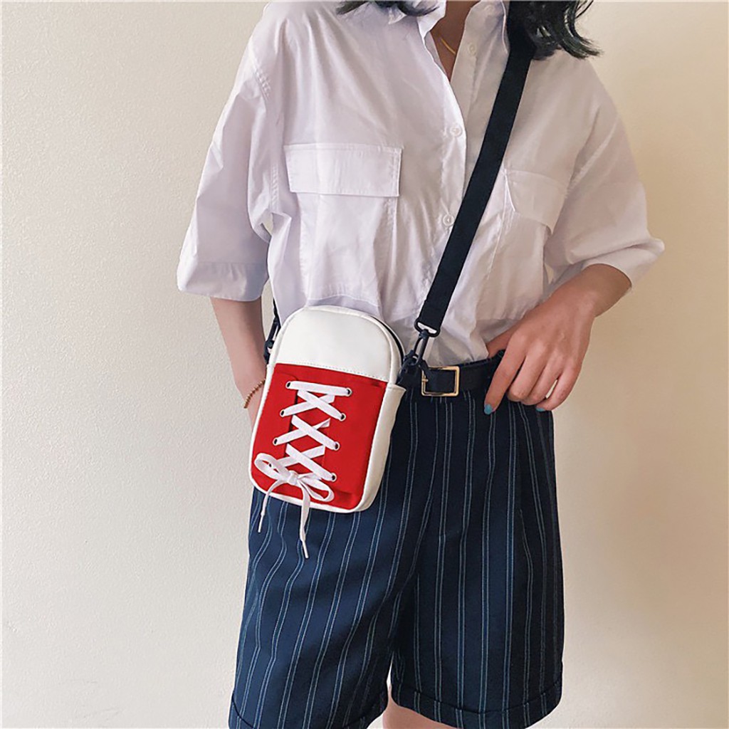 Túi tote vải canvas nữ đẹp đeo chéo đựng đồ đi học mini nhỏ gọn cute dễ thương giá rẻ TV40