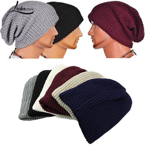 Mũ len chất liệu mỏng thời trang theo phong cách âu mỹ