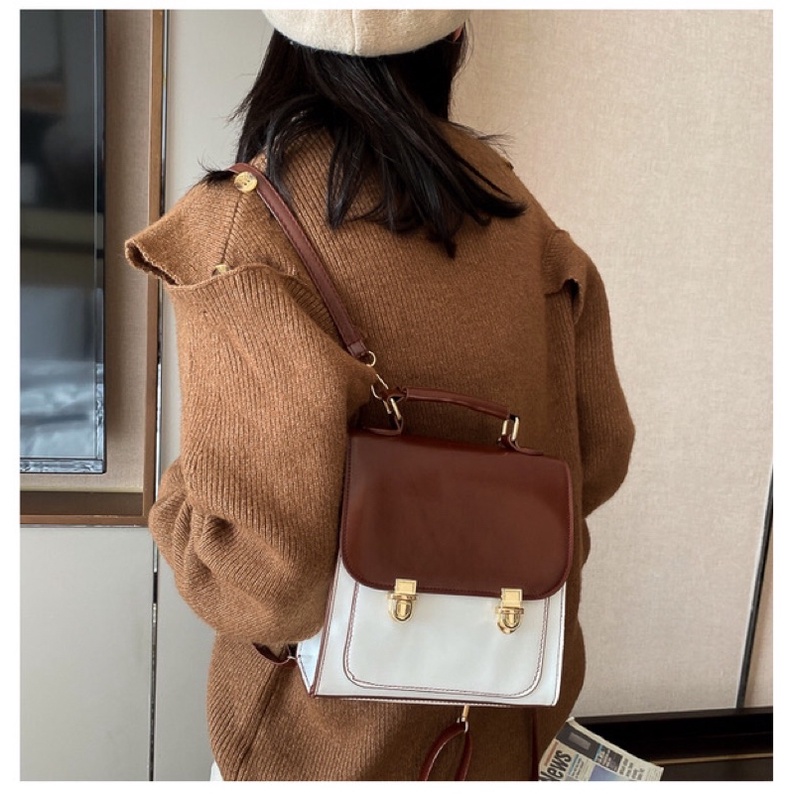 Túi xách kết hợp đeo chéo và khoác lưng 👛FREE SHIP👛