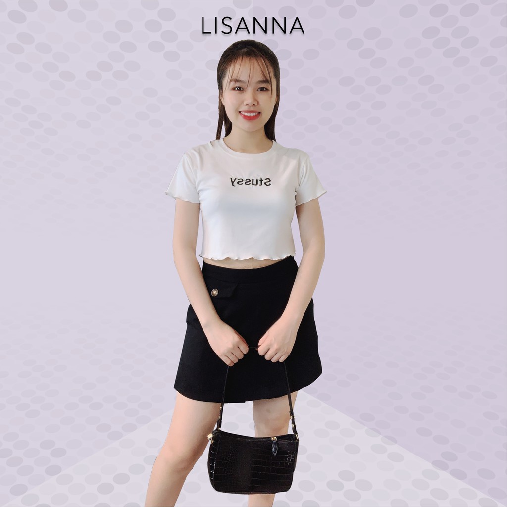 [Mã FASHIONXANH194 giảm 10K đơn 50K] Quần giả váy LISANNA dáng chữ a