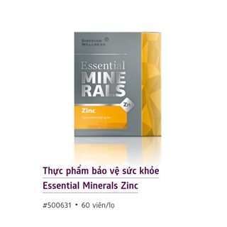 Tăng đề kháng minerals zinc kẽm zn siberi nga