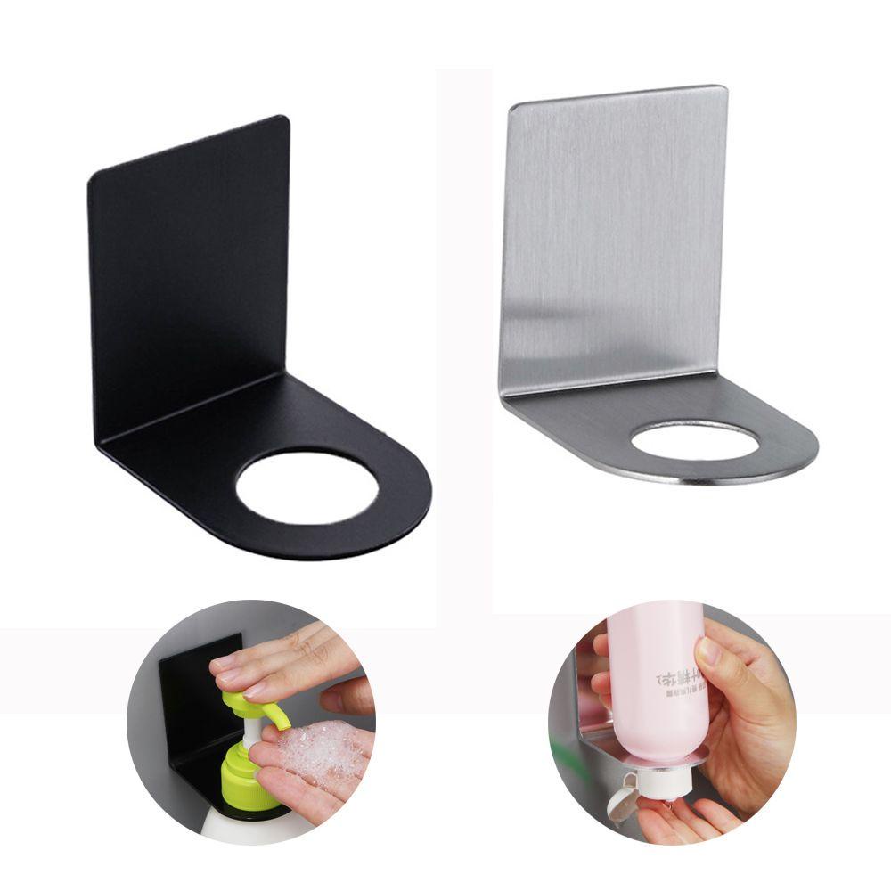 SUYO 1 Giá Đỡ Chai Xà Phòng Bằng Thép Không Gỉ Có Keo Dính