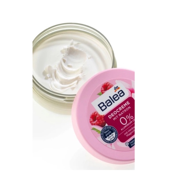 [CHE TÊN] Kem khử &amp; ngăn mùi hôi nách Balea Deocreme Đức với baking soda 50ml - Shop Viloet