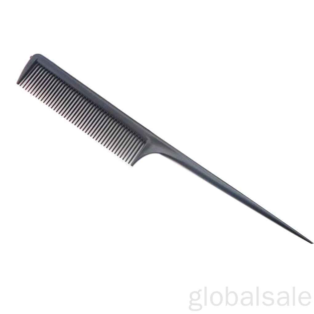 [Hàng mới về] Bộ lược chải tạo kiểu tóc đuôi nhọn bằng nhựa nhiều màu sắc