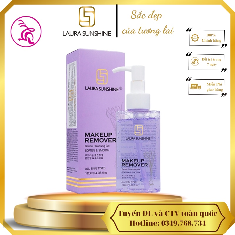 Gel tẩy trang làm sạch sâu Nhật Kim Anh - Laura sunshine makeup remover