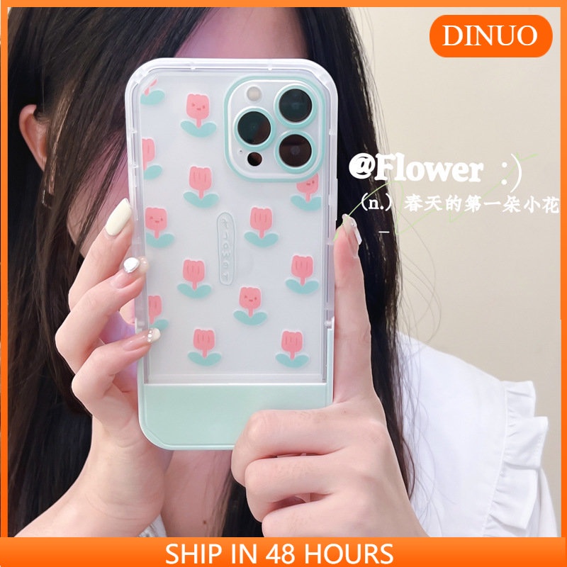 Ốp lưng iphoneỐp Điện Thoại  Kèm Giá Đỡ Tàng Hình Họa Tiết Hoạt Hình Dễ Thương Cho iphone 14 / 13Pro 12 / xs / 6 / 7 / 8PLUSDinuo case