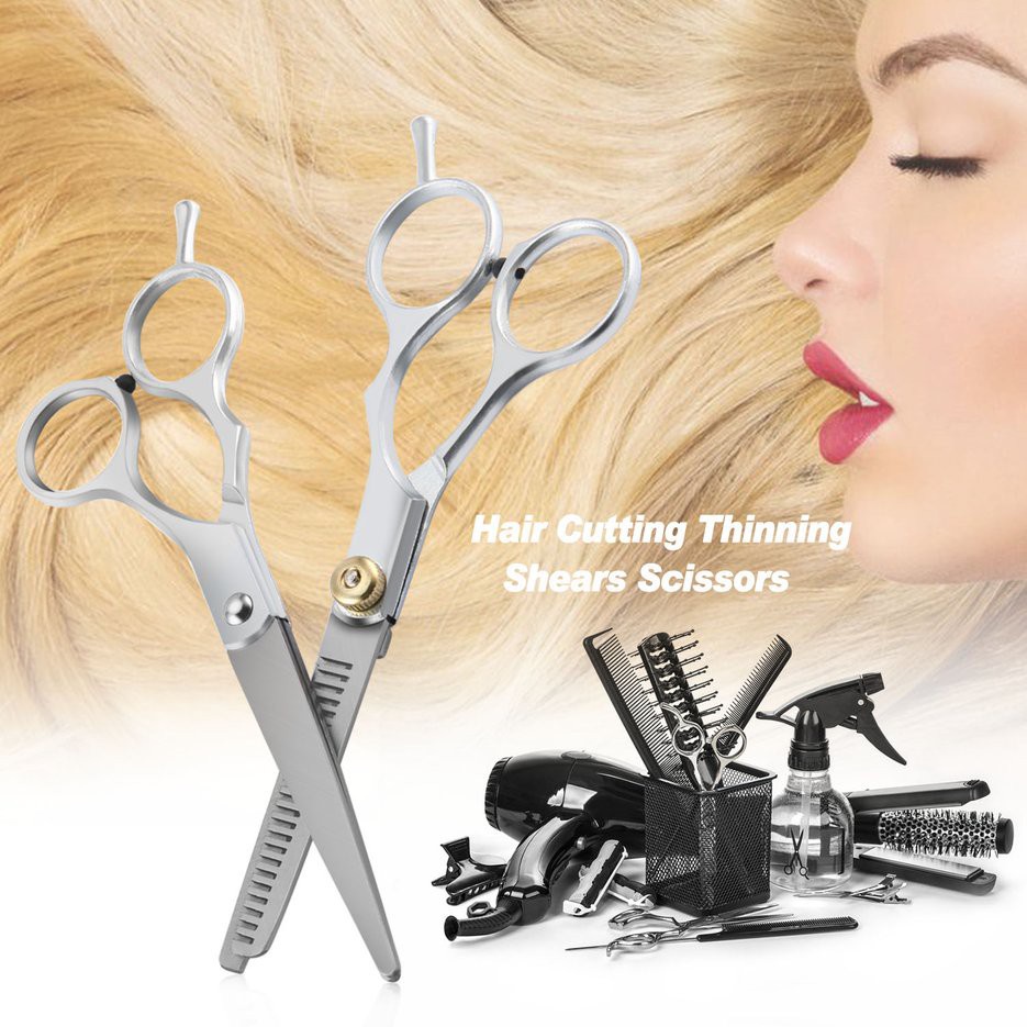 Set kéo cắt tóc mỏng chất lượng cao dành cho salon