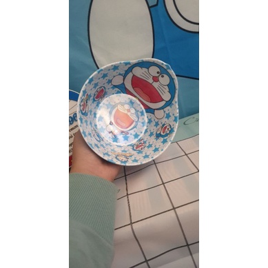 Chén Ly Tô Doraemon Nhựa Dễ Thương