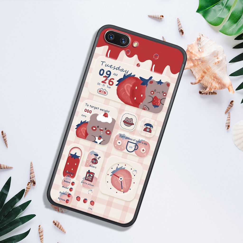 ỐP LƯNG OPPO A3S - A5 - A1K - A71 - A83 , IN HÌNH GẤU NÂU CHOCOLATE ĐÁNG YÊU.